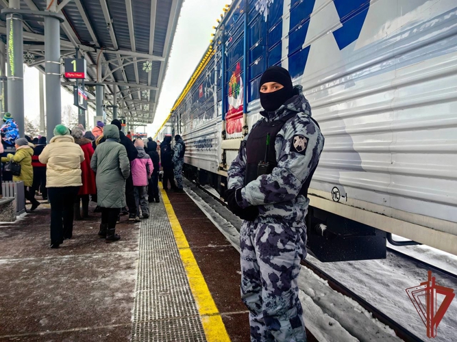 Росгвардия подвела итоги охраны общественного порядка новогодних праздников  (видео)