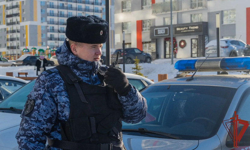 Росгвардия подвела итоги охраны общественного порядка новогодних праздников  (видео)