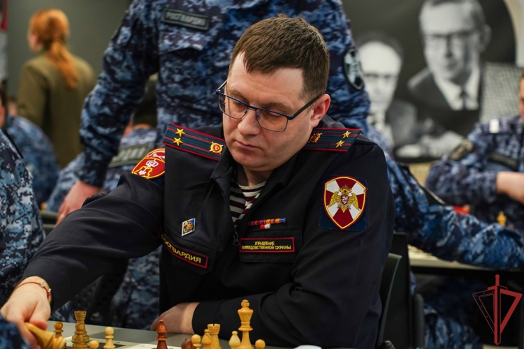Завершился чемпионат по быстрым шахматам среди сотрудников вневедомственной охраны столицы (видео)
