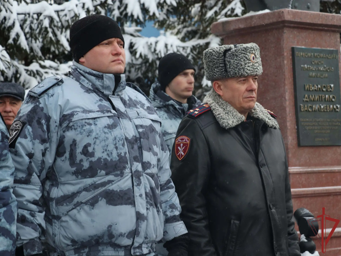 В столичном главке Росгвардии состоялось торжественное мероприятие, посвященное Дню защитника Отечества (видео)