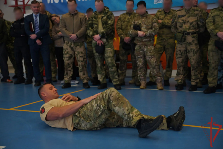 В столичном главке Росгвардии прошли занятия по тактической медицине (видео)