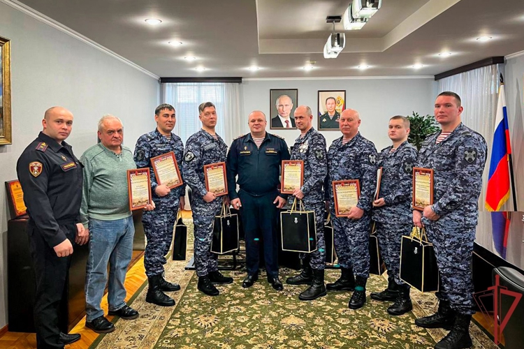 Московские росгвардейцы ко Дню защитника Отечества провели круглый стол с ветеранами боевых действий 