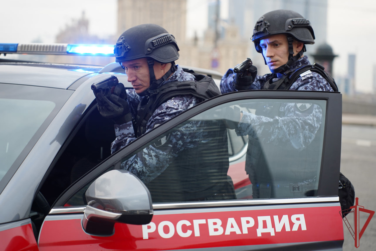 Московские росгвардейцы задержали мужчину, находящегося в федеральном розыске за побои (видео)