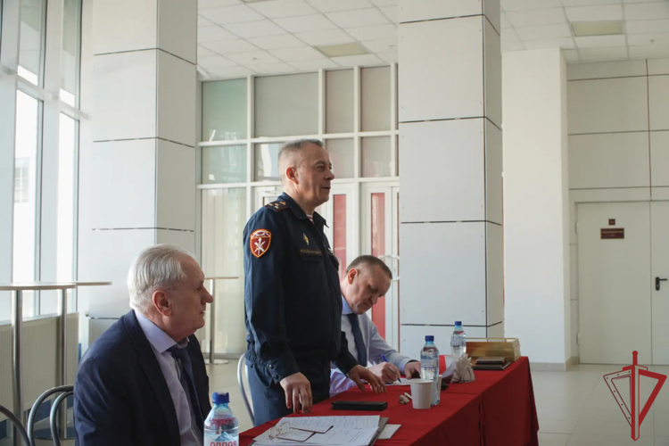 Конференция Совета ветеранов прошла в столичном главке Росгвардии