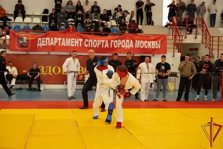 В столичном главке Росгвардии прошёл чемпионат по рукопашному бою, посвященный юбилею ведомства