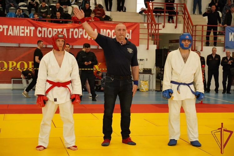 В столичном главке Росгвардии прошёл чемпионат по рукопашному бою, посвященный юбилею ведомства