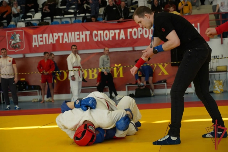 В столичном главке Росгвардии прошёл чемпионат по рукопашному бою, посвященный юбилею ведомства