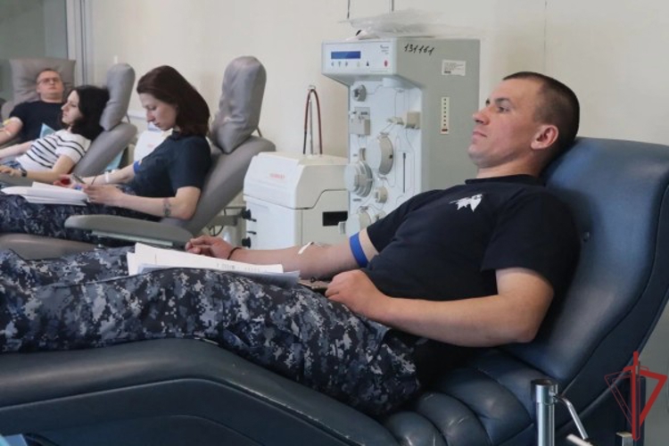 В столичном главке Росгвардии стартовала донорская акция «От сердца к сердцу» (видео)