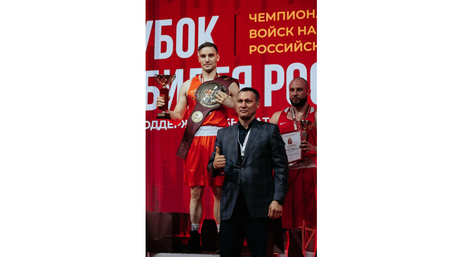 Столичный главк Росгвардии завоевал «золото» чемпионата Центрального округа по боксу в Курске
