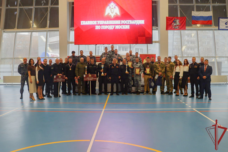 Чемпионат по военно-прикладному спорту прошел в столичном главке Росгвардии (видео)