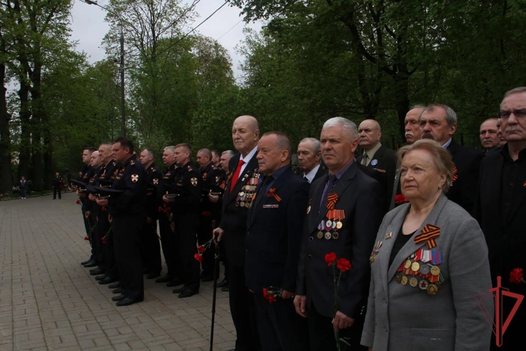 В честь Дня Победы в Москве состоялась масштабная патриотическая акция Управления вневедомственной охраны столичного главка Росгвардии (видео)