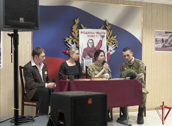 Концерт, посвящённый Дню Победы, прошёл в Центре профессиональной подготовки столичных росгвардейцев