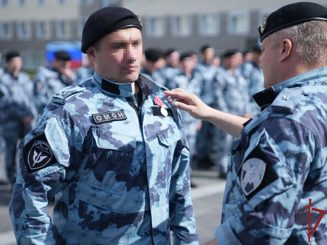 В Москве сотрудники Росгвардии приняли участие в богослужении