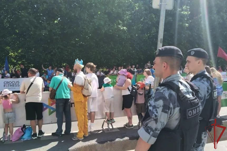 Безопасность «Красочного забега» в Москве обеспечена при содействии Росгвардии