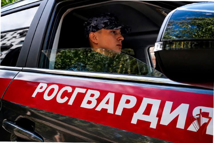 Столичные росгвардейцы задержали подозреваемого в хищении товаров с гипермаркета (видео)