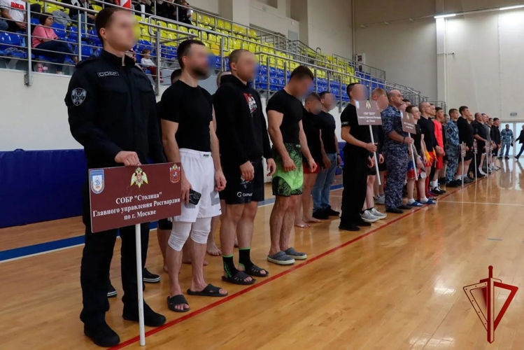 В столичном главке Росгвардии прошел чемпионат по комплексному единоборству (видео)