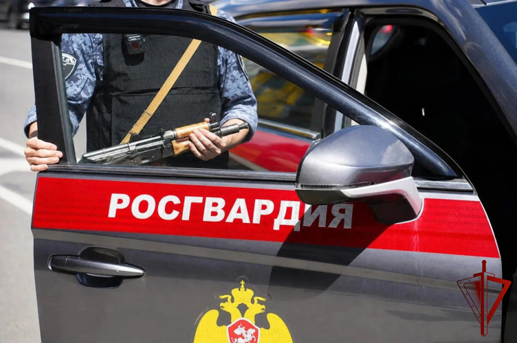 В центре столицы сотрудники Росгвардии задержали нарушителя общественного порядка (видео)