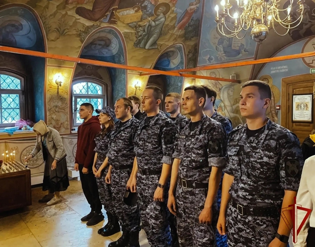 Столичные росгвардейцы приобщились к духовным традициям в День Преображения Господня 