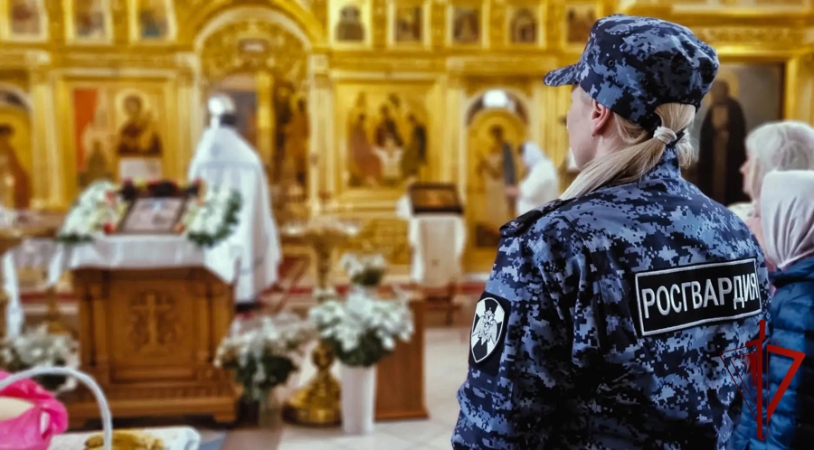 Столичные росгвардейцы приобщились к духовным традициям в День Преображения Господня 
