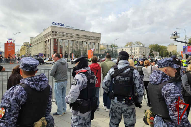 Столичные росгвардейцы обеспечили безопасность на мотофестивале (видео)