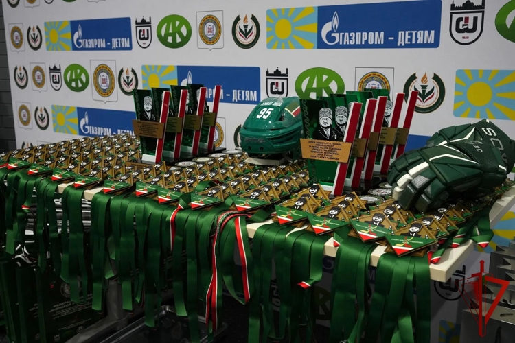 Столичные росгвардейцы завоевали «Первый кубок Чеченской Республики» по хоккею  