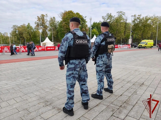 Столичные росгвардейцы приняли участие в Военно-спортивном фестивале «10 лет Росгвардии»