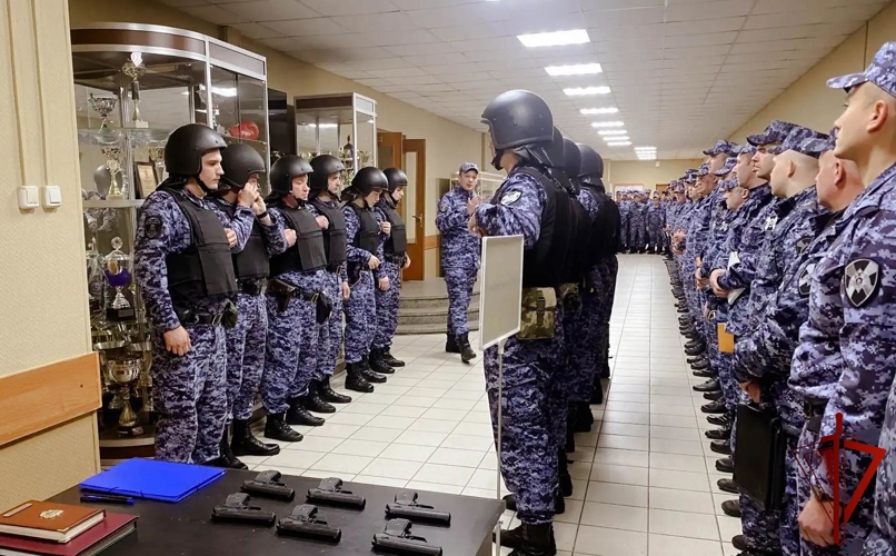 В Москве росгвардейцы провели методический сбор по линии служебной подготовки