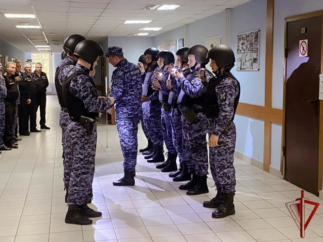 В Москве росгвардейцы провели методический сбор по линии служебной подготовки
