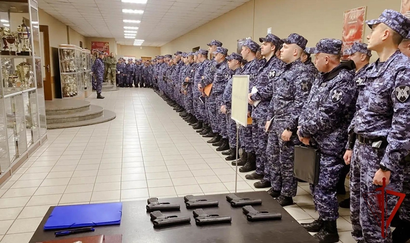 В Москве росгвардейцы провели методический сбор по линии служебной подготовки