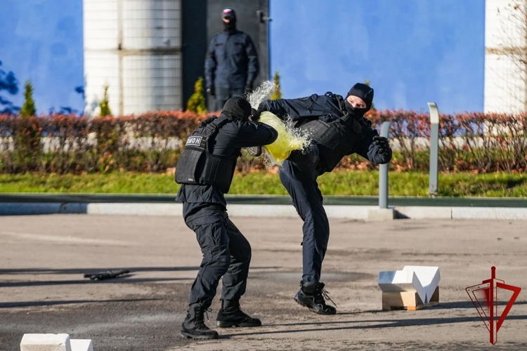 Московский ОМОН «Авангард» отметил 39-ю годовщину со дня образования 