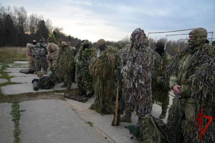 В столичном главке Росгвардии прошли занятия по снайперской подготовке