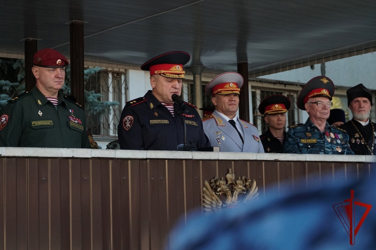 Начальник столичного главка Росгвардии поздравил 55-ю дивизию с юбилеем
